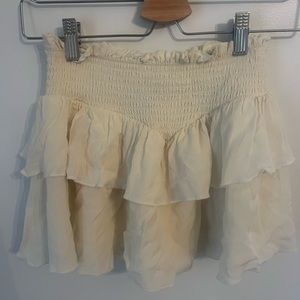 katie j nyc cream summery skirt